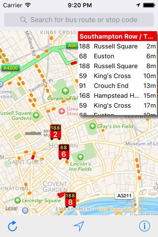 London Live Bus Mapのおすすめ画像4