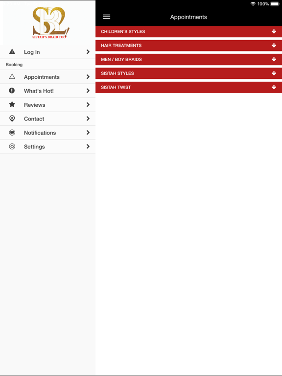 Sistah's Braid Too iPad screenshot 2 - Health & Fitness app