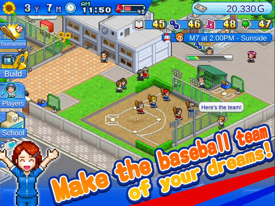 Home Run High iPad app afbeelding 1