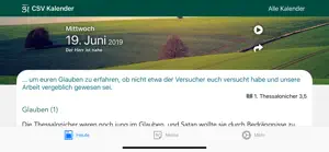 CSV-Kalender screenshot #5 for iPhone