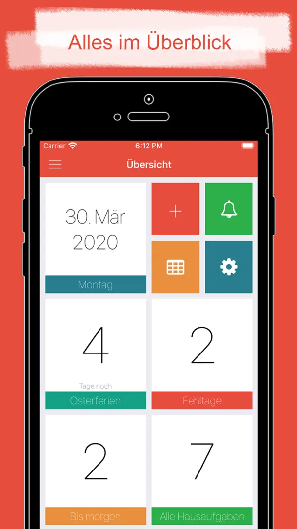 PocketSchool, Screenshot 1
