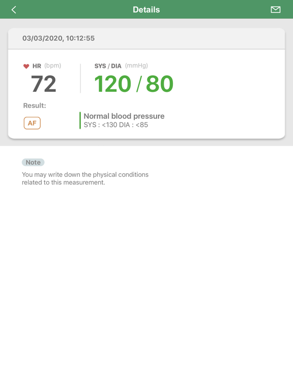 iBP ECG Pro iPad screenshot