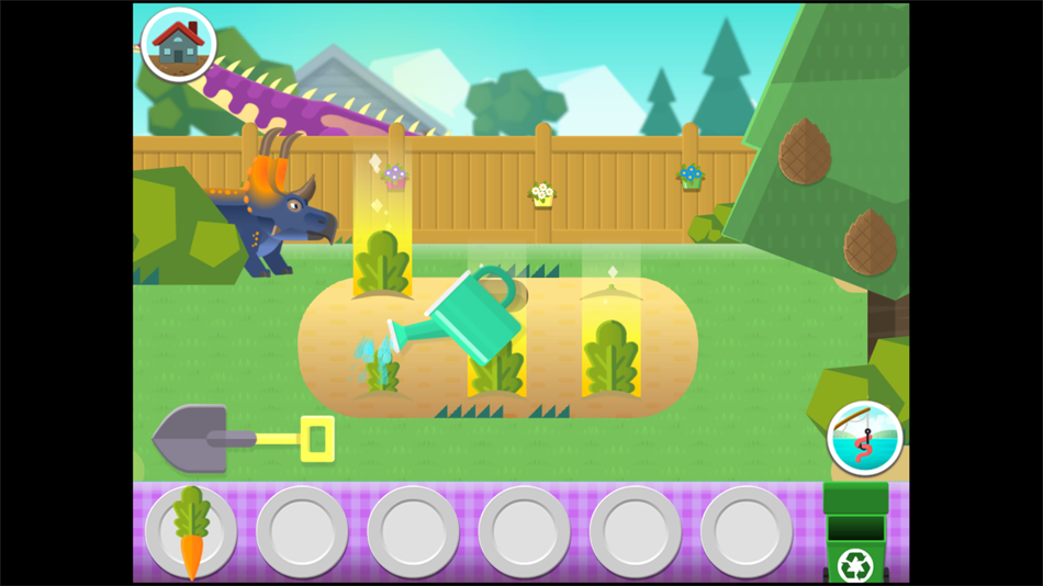 #3. Dino Dana: Dino Picnic (iOS) 由: Sinking Ship Interactive Inc.