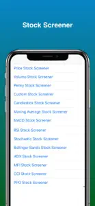 Stock Screener Pro - Technical screenshot #1 for iPhone