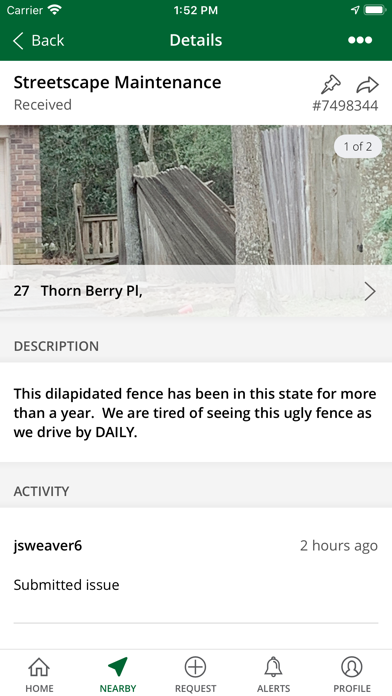 TheWoodlands311 Screenshot