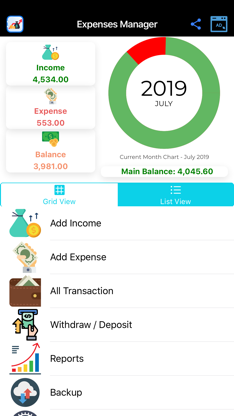 Expense Manager, Money Manager screenshot 2