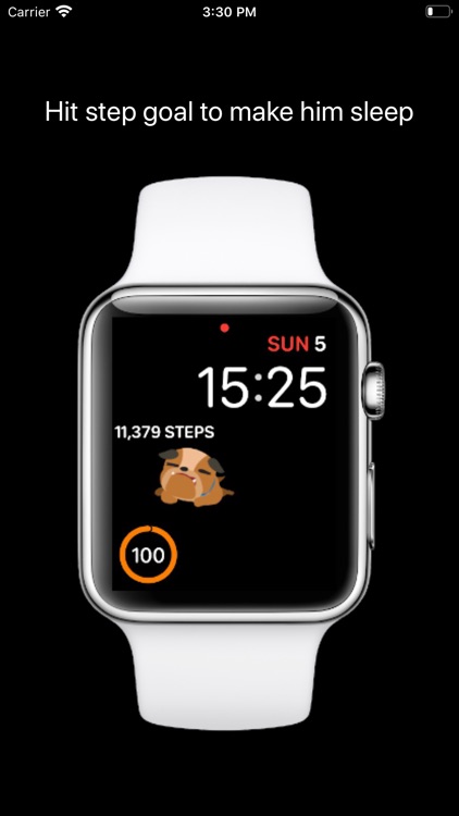 StepDog - Steps on watch face