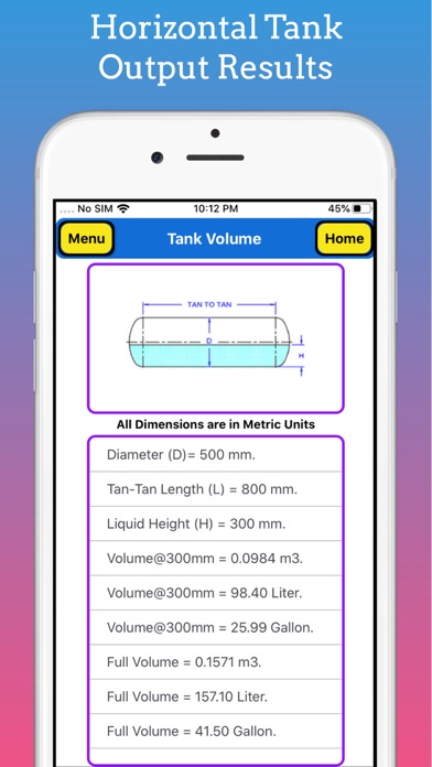 Tank Partial Volume Calculatorのおすすめ画像5