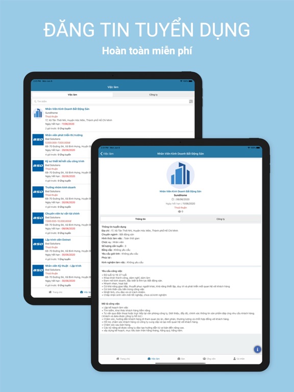 Screenshot #5 pour Workopens - Tìm việc hiệu quả