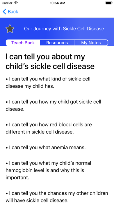 Screenshot #2 pour Sickle Cell Disease