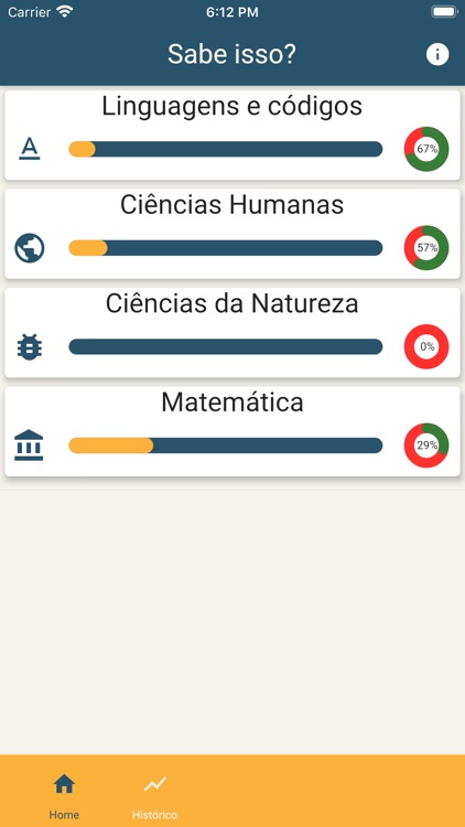 ENEM Sabe isso? Questão prova