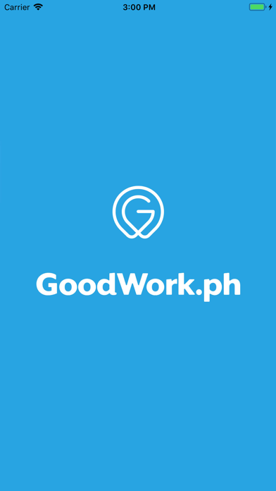 GoodWork PH - Partner App Screenshot