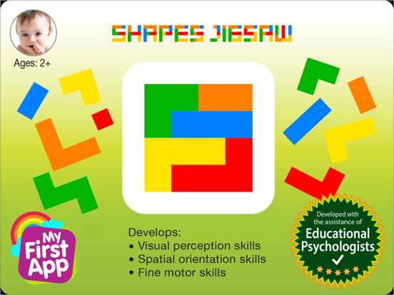 Screenshot #4 pour Shapes Jigsaw