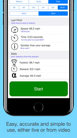 Game screenshot Speed Gun for Baseball Pro apk