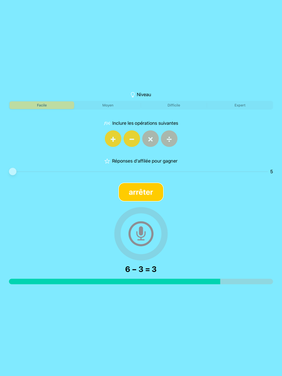 Screenshot #6 pour Calcular, calcul mental