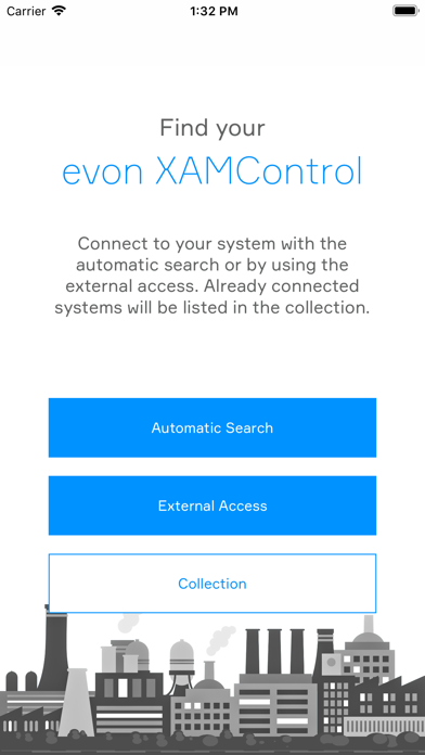 XAMControl.Web iPhone screenshot