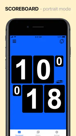 Game screenshot Scoreboard: Badminton apk
