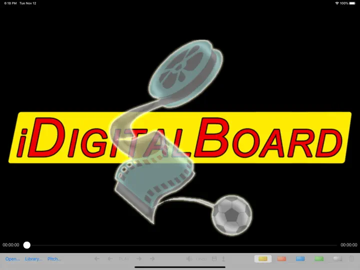 Capture d'écran de IDigitalBoard sur iPhone 1