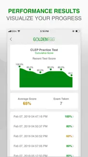 clep practice test pro iphone screenshot 4