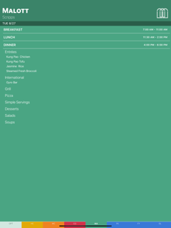 5Cs Menu screenshot 9
