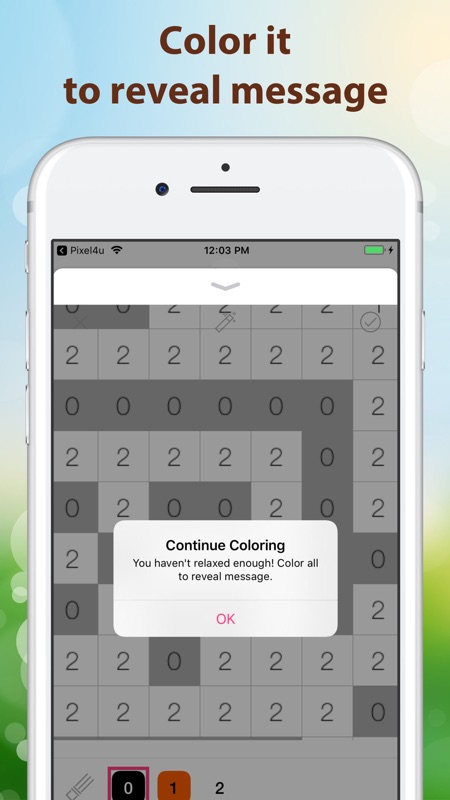 Pixel4u: Unicorn Coloring Game screenshot 7