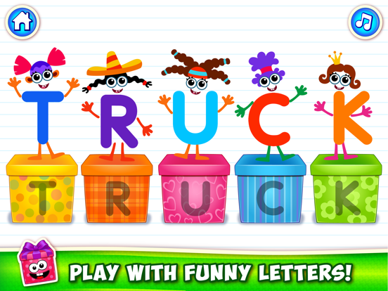 ABC Kids Games: Learn Letters! iPad screenshot 4 - Education app