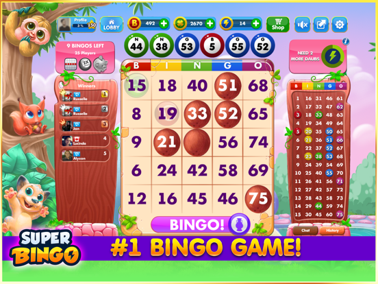 Screenshot #4 pour Super Bingo HD™