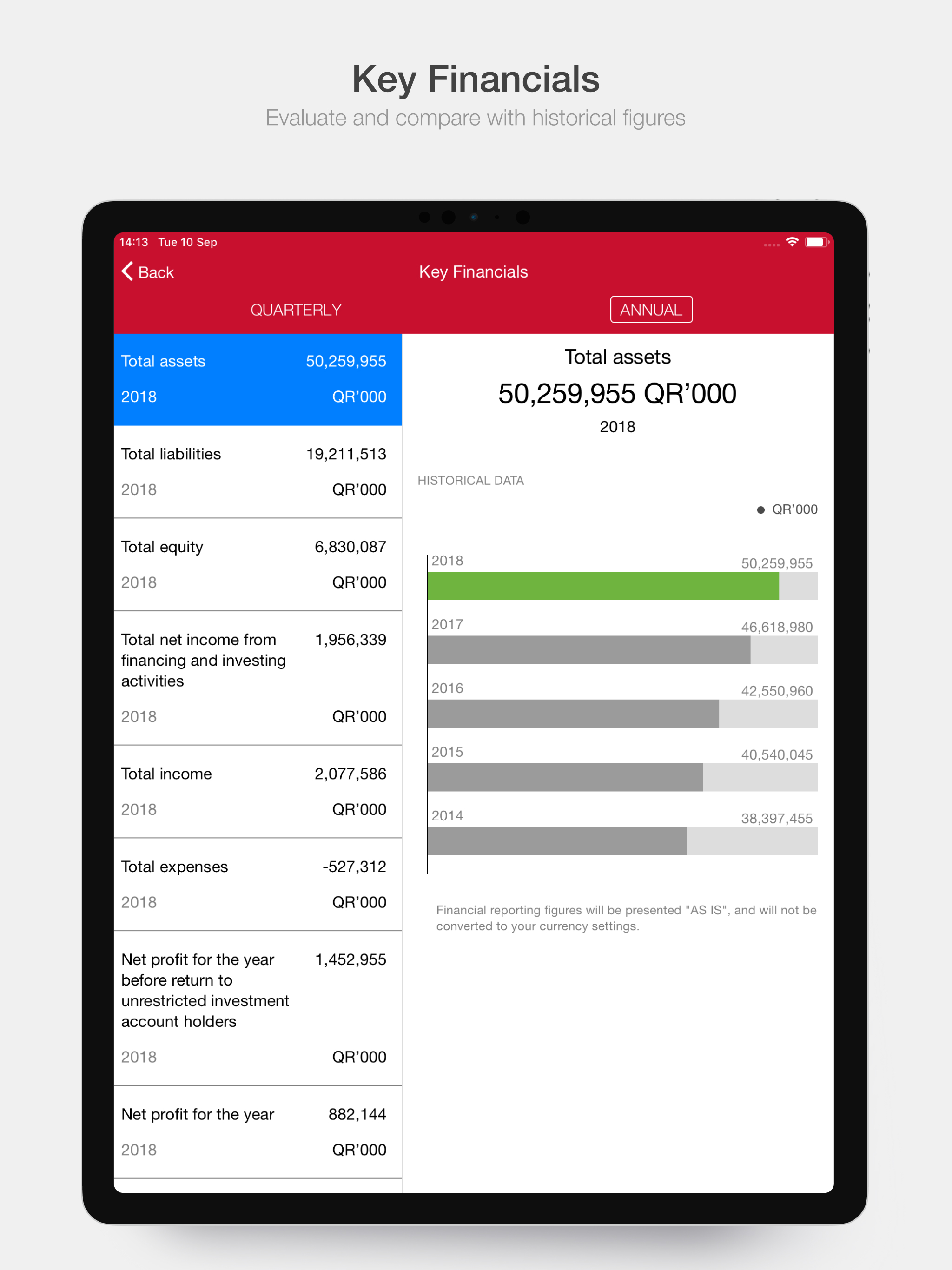 QIIB Investor Relations screenshot 8