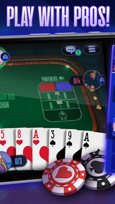 Spades Tournament online game Screenshot