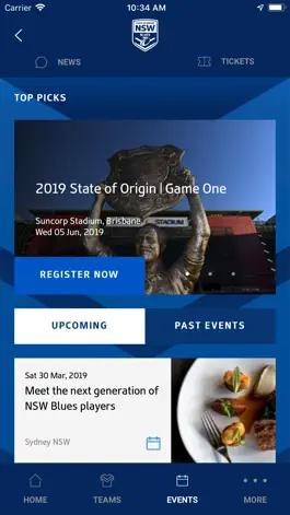 Game screenshot NSW Blues hack