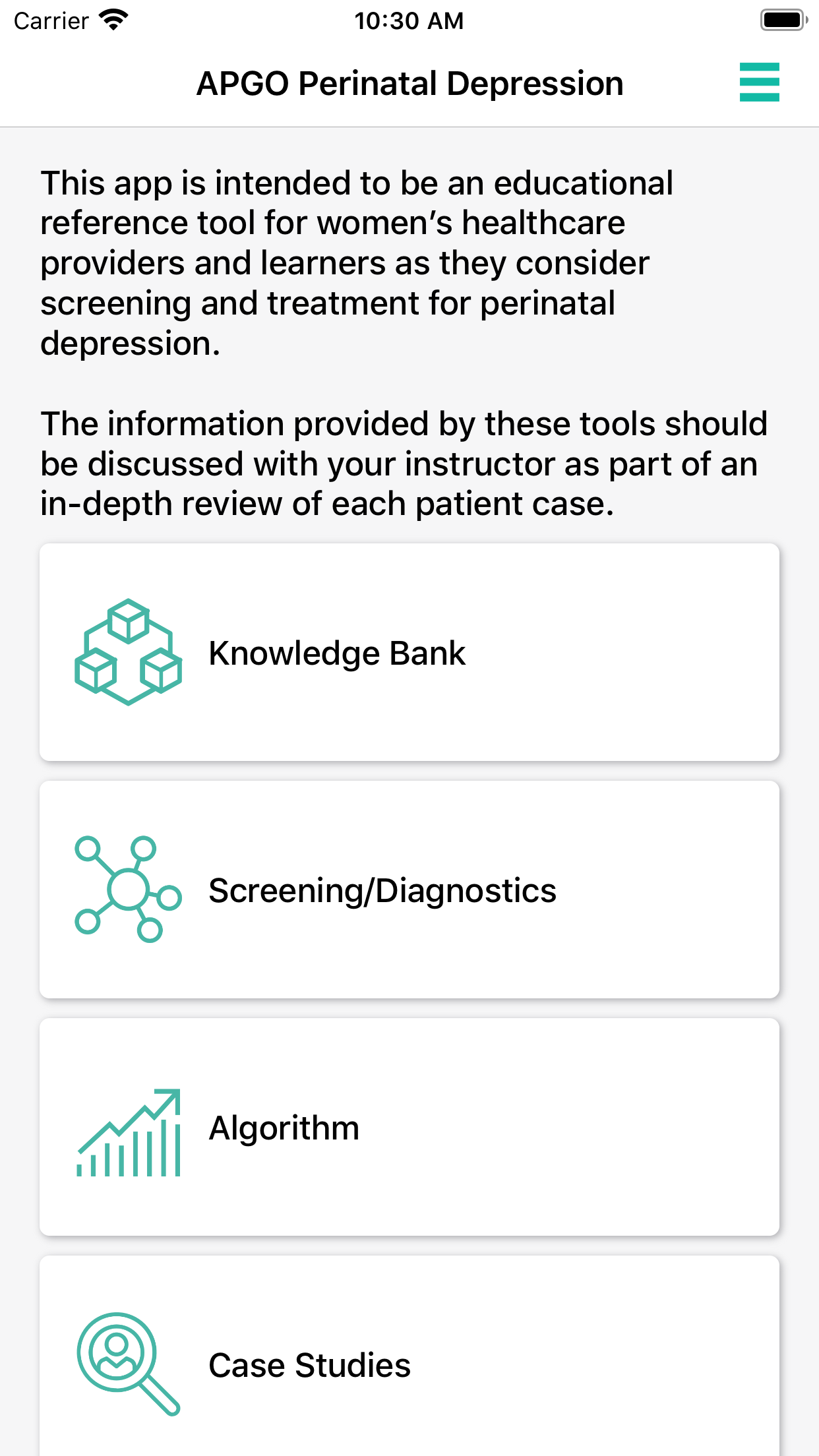 APGO Perinatal Depression