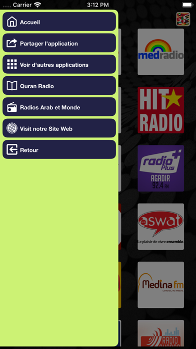 Screenshot #3 pour Maroc Radios - إذاعات مغربية