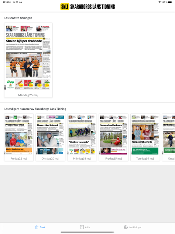 Screenshot #4 pour SKLT e-tidning