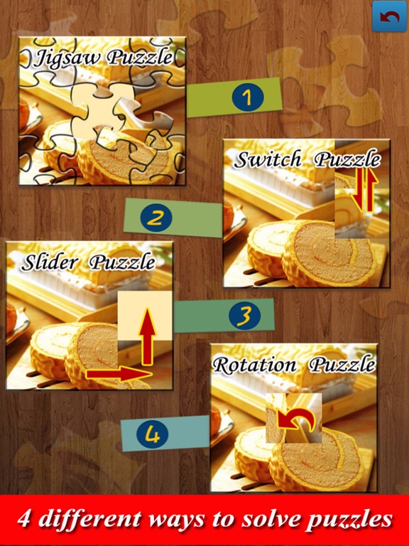 Screenshot #6 pour Dessert Jigsaw Puzzles