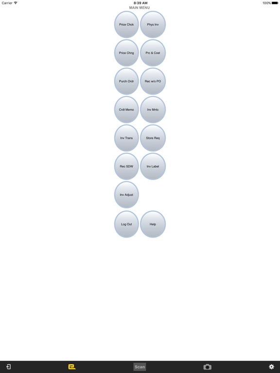 Catapult HHT Plus iPad screenshot 1 - Business app