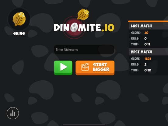 Dinomite.io iPad screenshot