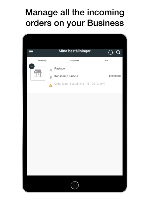 Screenshot #4 pour Foodplanet Business