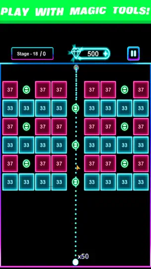 Balls And Block-Bricks Breaker iPhone Ekran Görüntüsü 4