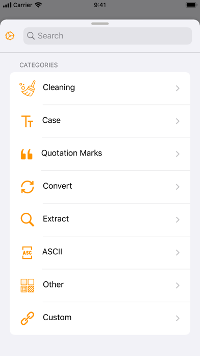 Esse iPhone screenshot 4 - Utilities app