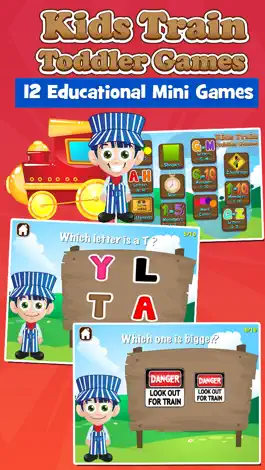 Game screenshot Kids Train Toddler Games mod apk
