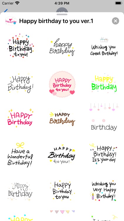 Happy birthday to you ver1