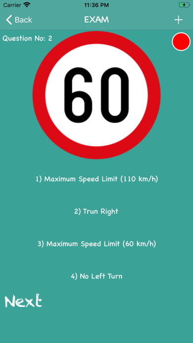 Pro Road Signs Screenshot