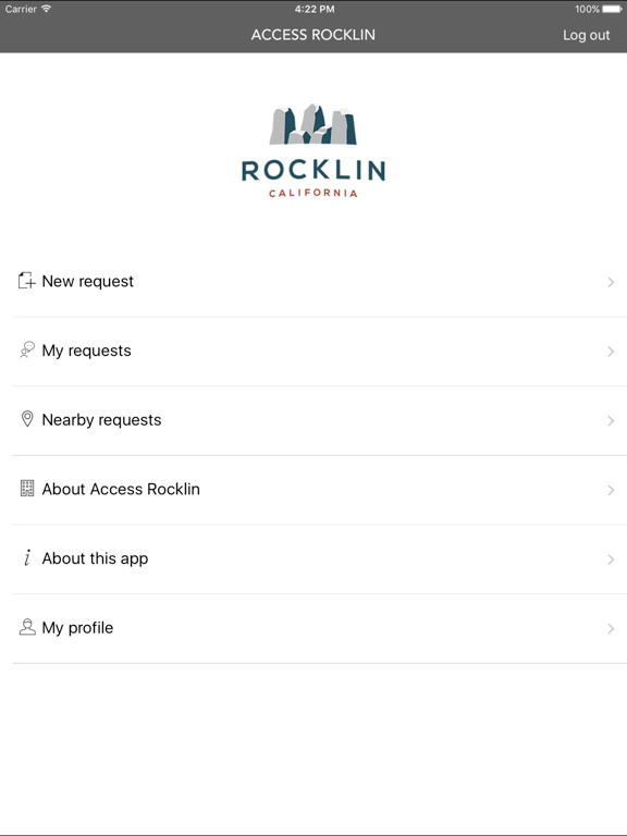 Access Rocklin iPad screenshot 2 - Business app