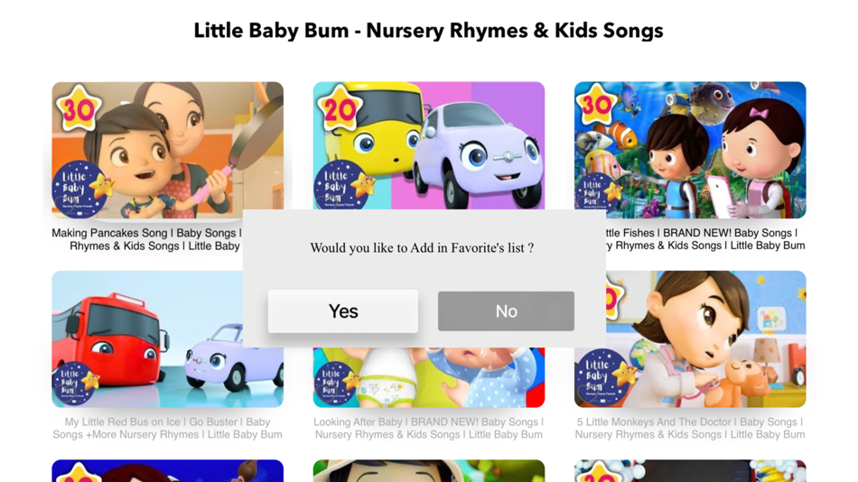 Lullaby Videos for Kids - 1.3 - (iOS)