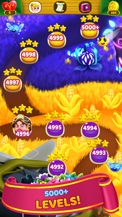 Flower Games - Bubble Pop 2024 Screenshot