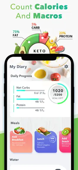 Game screenshot Keto Diet & Calorie Counter mod apk