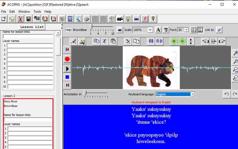 Screenshot #2 pour Acorns Language App
