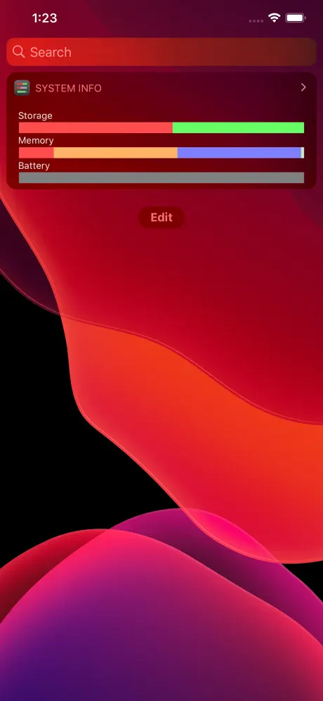 Sys Info Widget