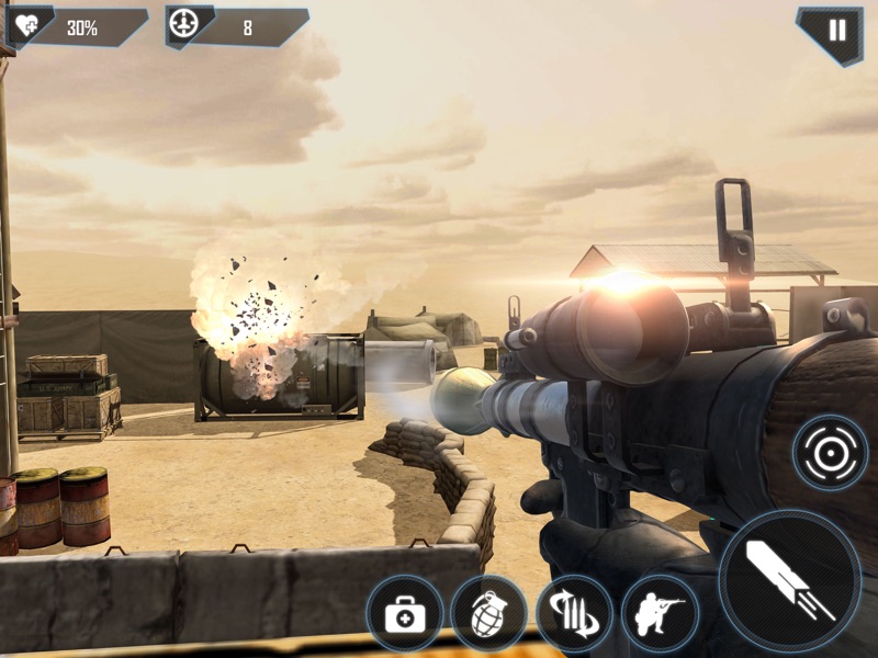 Modern Battlefield FPS Combat screenshot 7