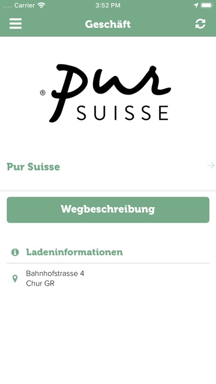 Pur Suisse Mobile Checkout